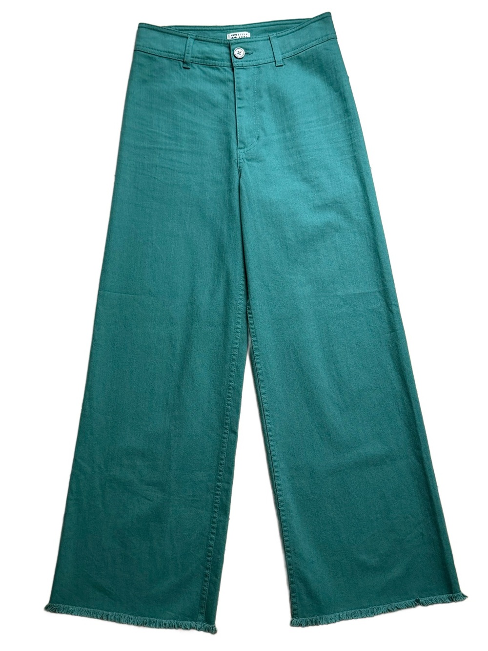 Billabong Free Fall High-Waisted Wide-Leg Pants - Evergreen (EUC) size 26